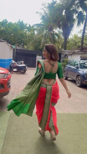 Deepali Pansare Instagram - Stepping into tradition with a modern twist. #NauvariMagic #NauvariElegance

[Rohini] [star pravah] [nauvari] [nauvari saree]