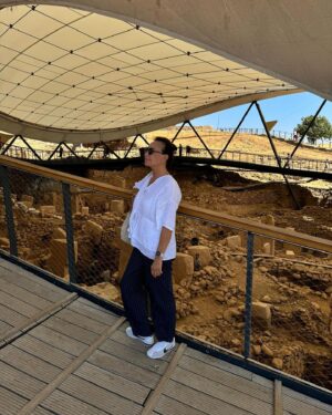 Demet Akbağ Instagram - #göbeklitepe 'de bir gün...