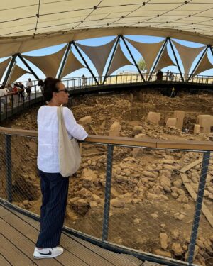 Demet Akbağ Instagram - #göbeklitepe 'de bir gün...