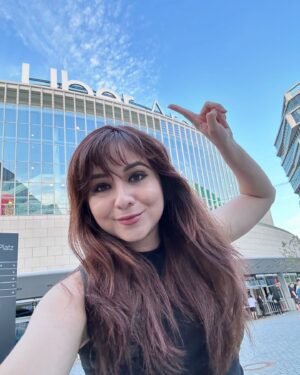 Denise Salcedo Instagram - Some of my pics from my trip to Berlin, Germany for WWE Bash In Berlin. ✈️ you can check out my interviews on my YouTube channel!🙏💙 #bashinberlin #wwe #wwebash