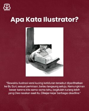 Dewi Lestari Instagram - MinTang kasih lihat ilustrasi sekalian kenalan sama ilustrator buat buku terbarunya Bu Suri @deelestari nih!😚😎✌️

⚠️Fun fact!⚠️

Tipografi kover “Aroma Karsa” yang khas banget itu juga karyanya Mas Fahmi, loh. Hmm … jadi nggak sabar ngintip kover “Tanpa Rencana” besok~ 👀💥

Eh, mau ngingetin lagi, jangan lupa nabung buat pre-order, yak.✌️ Friendly reminder aja, sih.🤗 Siapa tahu lupa.😁😁😁

#AdDEEction #DeeLestari #TanpaRencana #PreOrder #ComingSoon #bookworm #bookstagram