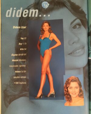 Didem Uzel Instagram - Yıl 1994! Türkiye Güzellik Yarışması’nda 3. lük tacını takmışım👸🏼İlk önce Paris’te yapılacağı söylenen sonra son dakika İstanbul’da yapılacağı söylenen Avrupa Güzellik Yarışması’ında da First Runner Up tacı taktım. Kimine göre istanbul’da yapıldığı için torpilliydim kimi ne göre de 1. lik hakkımdı 🥰 Kimin umrumda 😂 Takmışmıyım almışmıyım! Demek ki var bişi ki almışız. Nitekim o tacı bana takanlar öngörmüşler ki o ışığı 30 sene geçmiş haala huzurlarınızdayım. İster oyuncu deyin, ister tv sunucusu değin, ister influencer🤩 Varmıyım varım 🥰 Yahuu aslında bu tantanayı niye yaptım biliyormusunuz? Siz bir şey olacaksanız oluyorsunuz! Kaderinizde varsa buna kimse engel olamaz; Allah’ın açtığı kapıları kimse kapatamaz. Hazır güzellik yarışmalarıda gündeme gelmişken iki kelam etmek istedim. Rahmetli Özcan Sandıkçıoğlu Türkiye Güzellik yarışması gecesi sonuçlar açıklanıp davette konuşurken kulağıma şöyle fısıldamıştı “seni 3. seçtik çünkü Türkiye’ye bir derece gelmesini umut ediyoruz, sen bizi Avrupa Güzellik Yarışması’nda  temsil edeceksin” ve dediği de oldu hakikaten; ben Avrupa 2. güzeli seçildim; torpil falan da yoktu yani; güzeldim, çıtırdım, eğitimliydim 😂 valla hepsi vardı; hakkımı yedirmem 🥳Espri bir yana da  aslında bunu neden dedim; bu güzel kızlar seçilirken hep bir plan dahilinde oluyor. Vardır bir sebebi deyip konuyu kapatmak isterim. Küçük de bir not tarihe geçsin; üniversite 1. sınıfta beni keşfedip zorla ajansa götüren @purefacehalo sevgili Ayla ❤️ seni de hiç unutmadım. Sen olmasan belki yolumu yine bulurdum ama sen beni emin elllere emanet ettin. Ve sevgili @ugurkanerezofficial sana da kocaman teşekkür. Aldığım yolda şöhretimin en parlak dönemlerinde yanımda olduğun için 🙏🏻 #türkiyegüzellikyarışması Bir sürü anım ve hikayem var bu yarışmalar ile ilgili. Onlarıda sonra paylaşırım 🥰