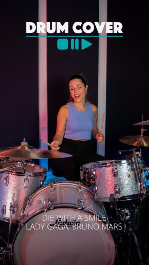 Domino Santantonio Instagram - Check out Domino’s feel-good drum cover of Lady Gaga & Bruno Mars’ song, Die With A Smile! 😀 Show her some love in the comments 💬 Which song should she cover next?

#ladygagabrunomars #diewithasmile #ladygaga #brunomars #drumcover #drumming #drummer #dominosantantonio #thomannsdrumbash #thomann