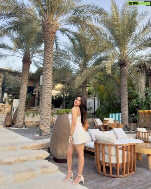 Drishti Thakur Instagram - Feeling golden under the palms⭐️🌴

#goldenhour #beautiful #vibe #glam
