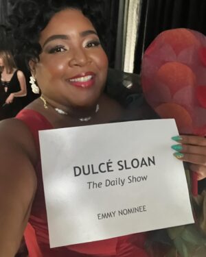 Dulcé Sloan Instagram - Photo Dump! My friends win Emmys! And @gildedagehbo is one of the BEST shows on Television! Stop playing with them. GEORGE RUSSEL IS THE BEST HUSBAND IS TELEVISION HISTORY! Currently manifesting being on this show. 🙏🏾