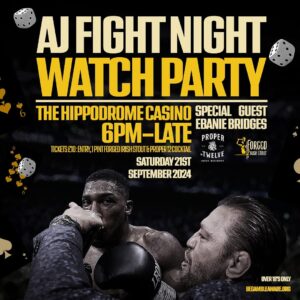 Ebanie Bridges Instagram - A Massive Fight deserves a MASSIVE watch party! 🙌🏼

21.09.24 JOSHUA VS DUBOIS WATCH PARTY LIVE @hippodromecasino LEICESTER SQUARE, LONDON

The World's Creamiest @forgedirishstout 
@properwhiskey Irish Whiskey
Hosted by @ebanie_bridges 

Ticket link in bio 🎟️^^^

#boxing #watchparty #london #anthonyjoshua #danieldubois