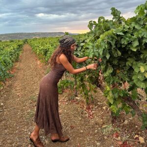Ebru Şahin Instagram - Bir sürü şey yazarım ama anlatamam 🌻
#vineyard