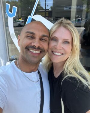 Emily Procter Instagram - New friends finally united! Emily and I have been following each other for years and finally got together here in LA! So excited for what’s to come my friend! ♥️