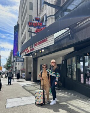 Emily Tarver Instagram - 🎶Do you rememba, the 21st night of Septemba?!🎶 Lordy, Lordy look who’s 40!!!! She is beauty - she IS GRACE. It’s been another transformative trip around the Sun for you and for us!! Knew we could do it babe, we made it through it babe! So proud of you and I just gotta share it. Love you to the “moon”(the moon is not real, it’s an alien satellite,  #disclosure)!!!!