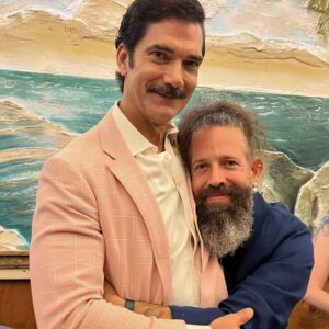 Emily V. Gordon Instagram - Unstable cake. Stable people. 
Congratulations to the wonderful @theyearofelan and @mollycaitlynquinn! Love you both so much. Only wedding I’ve ever been to with a Mountain Goats singalong!