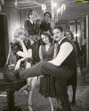 Emma Laird Instagram - One whole year of A Haunting In Venice!!! we were all on strike last year so here’s some lovely memories from making this movie. What a silly ol’ time we had ❤️👻