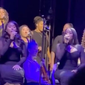 Erica Campbell Instagram - My baby @thekrissc sang with @johnlegend tonight!! I’m so proud!!