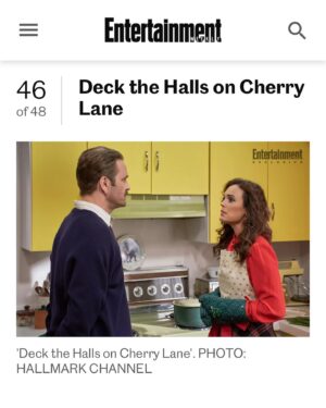 Erin Cahill Instagram - 💃🎄🕺 We’re Baaaack! 
Returning to ‘Deck the Halls on Cherry Lane’ exclusively on @hallmarkplus Dec 19 starring the amazingly talented @theerincahill and myself
. 
We appreciate all your love and support that led to this anticipated sequel 🙏❤️
.
Who doesn’t love the #80s ?!?
.
#hallmark
#hallmarkchannel 
#hallmarkplus 
#christmas 
#countdowntochristmas 
#cherrylane
#deckthehallsoncherrylane
@hallmarkchannel 
.
.
.
.
and special thank you to the wonderful @ferakristi & @stonemanagement for always hooking up the sick #shades We love you!
👊😎
@dolcegabbana 
@tiffanyandco 
@luxottica