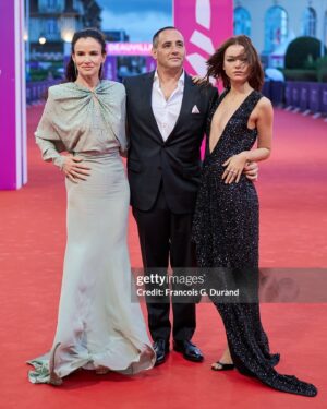 Esmé Creed-Miles Instagram - Merci to @deauvilleus for the best night celebrating our movie The Thicket, in cinemas now.
The team at @giorgioarmani for this beautiful dress and @carolamonteleone for styling. ❤️