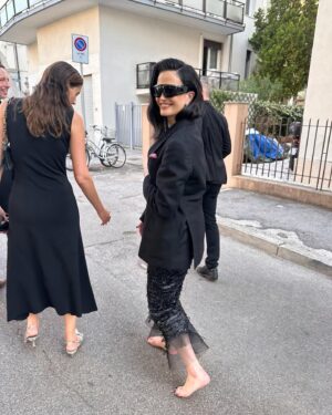Eva Green Instagram - Venice as beautiful as always ✨
Thank you my dear Armani friends for the magic !

#armanibeauty #armanimakeup @armanibeauty @giorgioarmani #GiorgioArmaniPrivé

💗 @harold_james @hairbyadir @pierarnostudio 💗

Here are some of my favorite lines from Lord Byron:
In Venice Tasso’s echoes are no more,
And silent rows the songless gondolier;
Her palaces are crumbling to the shore,
And music meets not always now the ear:
Those days are gone—but Beauty still is here;
States fall, arts fade—but Nature doth not die,
Nor yet forget how Venice once was dear,
The pleasant place of all festivity,
The revel of the earth, the masque of Italy !