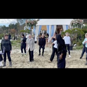 Eve Hewson Instagram - Anything that feels this good… must be ILLEGAL, must be IILLLEEEGGAALLL!!!! 🎶💃🏻

We got so lucky working on this perfect job with the perfect people. And that dance that we ALL objected to (except for Liev) ended up being the last moment and the best moment we shared together. ❤️❤️❤️

I love you, my Winbury family… we’ll always have Nantucket 🦞🥂🍰👰🏻‍♀️👙💍💃🏻🦈👒💛

@netflix @perfectcouplenetflix