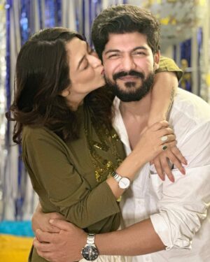Falaq Naaz Instagram - It doesn’t matter how old you get bhai you will forever be my lil one and I will always love you and stand by your side @sheezan9 today I celebrate you 
Today I celebrate being a sister to my lil brother 🎉🥂🥳HAPPY BIRTHDAY MERA BACHHAA❤️
.
.
.
#falaqnaaz #sheezankhan #birthday #september #2024 #khansiblings