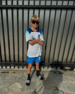 Fergie Instagram - Happy 11th birthday, Axl Jack! 
It is so fun watching you grow in every phase of your life. Seeing soccer through your eyes makes me feel like a kid again. No matter what jersey you’re wearing I’ll always be your biggest cheerleader for anything you want to do in life. I love you beyond words ♥️ ♥️