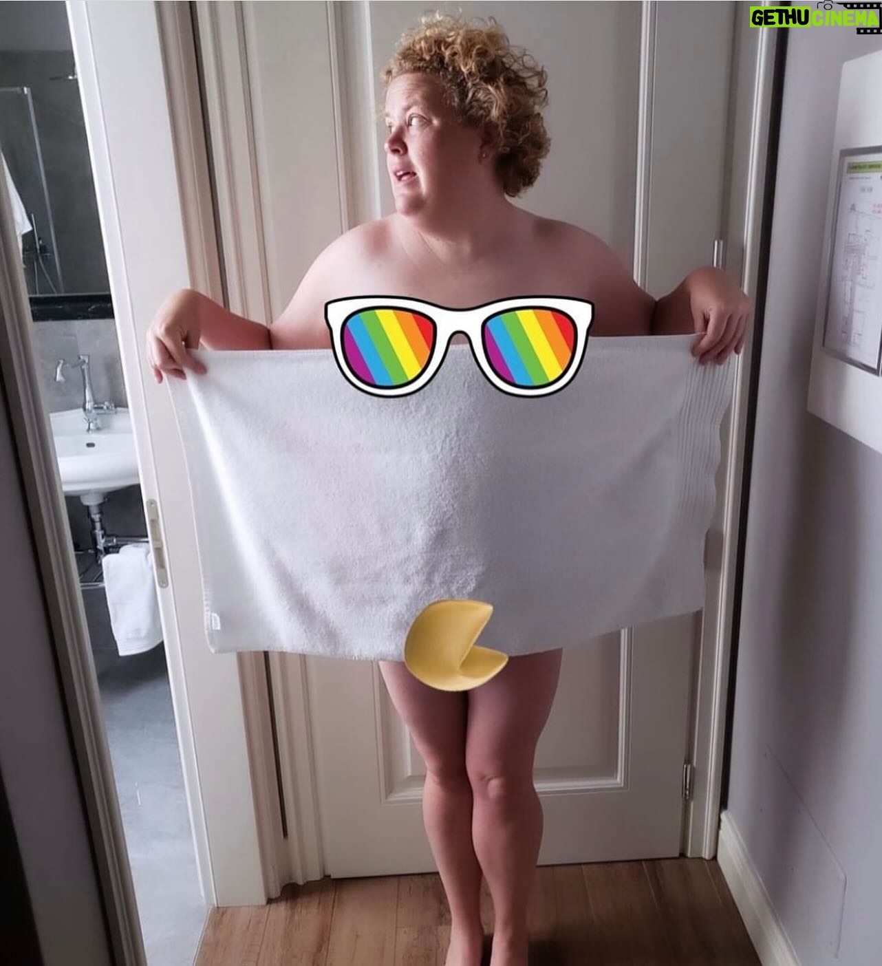 Fortune Feimster - 25.5K Likes - Can’t wait to finish filming Fubar in Europe. The thing I’m most excited about, you ask? The tiny towels.