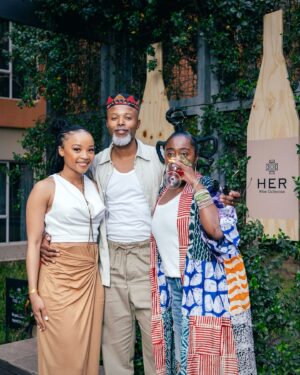 Gaosi Raditholo Instagram - @nerowineglobal launched it’s Rose ✨🥂✨ ! A beautiful moment to celebrate @mokoenalive & your Hard work! The event was immaculate! Launch 🚀- An Incredible success. The journey is incredibly inspiring, quality wine & quality life. Cheers to a grand moment and another massive milestone. 

Thank you for having me! ✨🌹🍃🌻✨💕✨