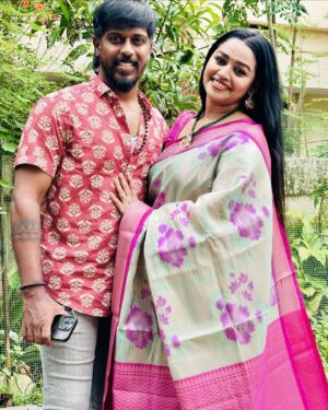 Gayathri Yuvraaj Instagram - “Happy Birthday to the love of my life! Your support and love make every day special. Here’s to many more wonderful years together love you ❤️ @yuvi_smart