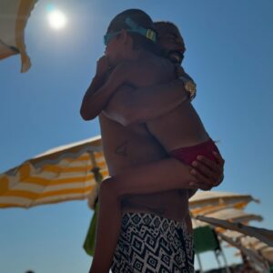 Giada Pezzaioli Instagram - 15 agosto 24 
siano beati questi anni 🏖☀️🤍 #torrelapillo