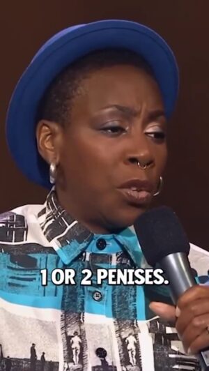 Gina Yashere Instagram - Not a fan of the penis 🍆🤢 #comedy #standup #ukcomedy #funny #comedian