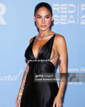 Giulia De Lellis Instagram - @amfar 🩵
