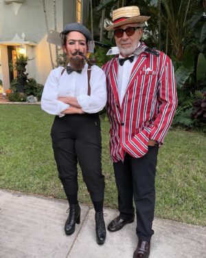 Gloria Estefan Instagram - Our Anniversary will forever be linked with the birth of our first- born son, Nayib, @niteowldrive_in ❤️ He made his entrance on Labor Day, 1980 & we never again celebrated our anniversary because Sept. 2nd was the day he graced us with his presence, our first baby, our little man, our son. HAPPY 44th BIRTHDAY, Nayib! Every day is a new opportunity to strengthen our bond and I feel blessed that you came into this world raring to go…challenging everything and loving us the way you do! Te quiero mucho, mi hijo! Y te quiero más por darnos ese regalo tan especial que es TU hijo, nuestro nieto, @sasha_argento_estefan ! Emilio, no puedo quererte más, mi morito! Gracias por ser quien eres y quererme tan perfectamente! Happy 46th Anniversary, Nene! Happy 44th Birthday, Bebe! ❤️❤️❤️🎶💔✌️😘❤️