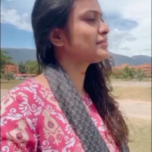 Hannah Reji Koshy Instagram - "Escaping the reality is sometimes mandatory for me and it has always been this divine place.... "

#lingabhairavi #dhyanalinga