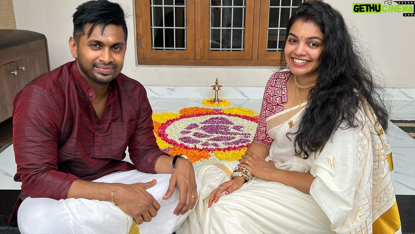 Haritha Nair - 5.1K Likes - ONAM 2k24 with the bestest addition to our fam🌼🧿