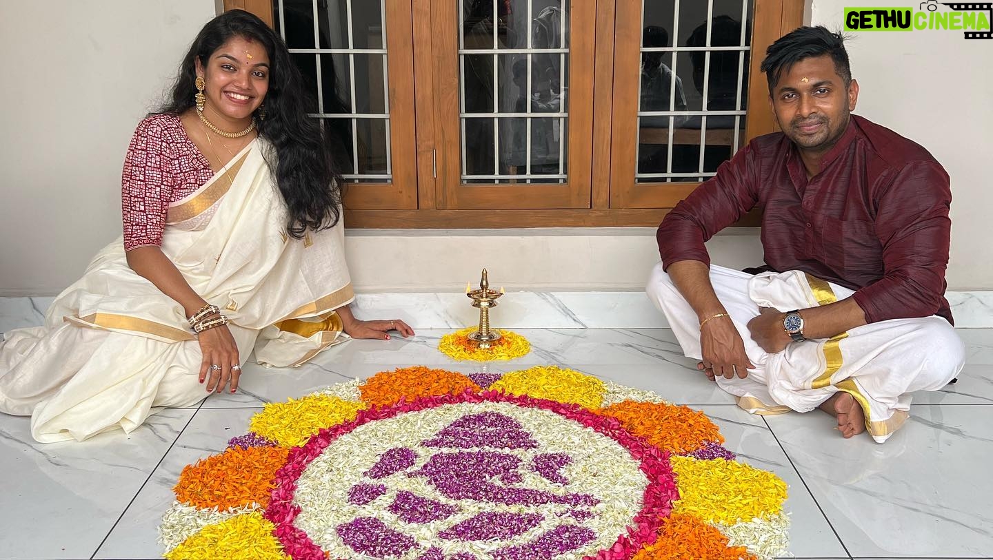 Haritha Nair - 5.1K Likes - ONAM 2k24 with the bestest addition to our fam🌼🧿