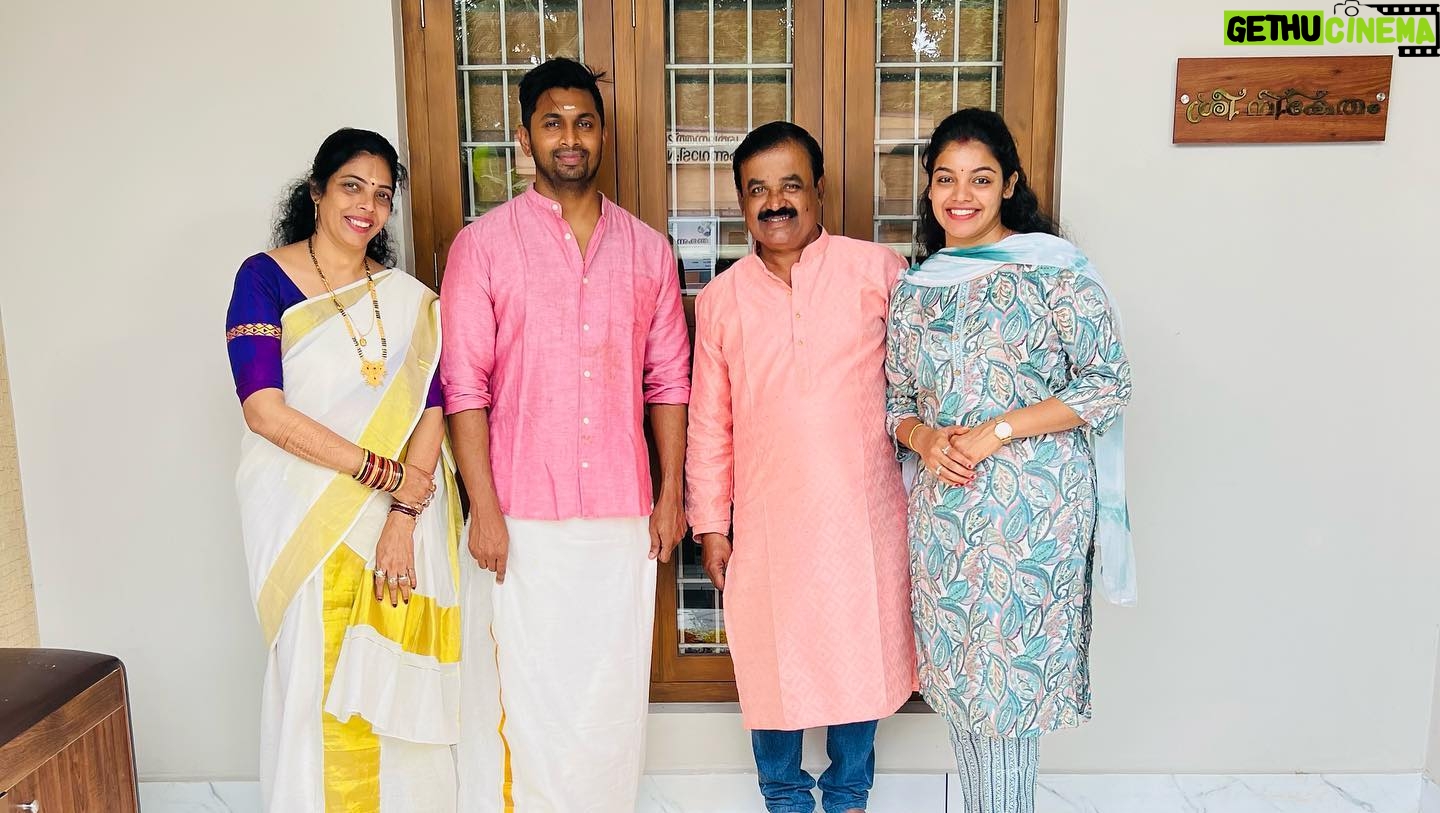 Haritha Nair - 5.1K Likes - ONAM 2k24 with the bestest addition to our fam🌼🧿