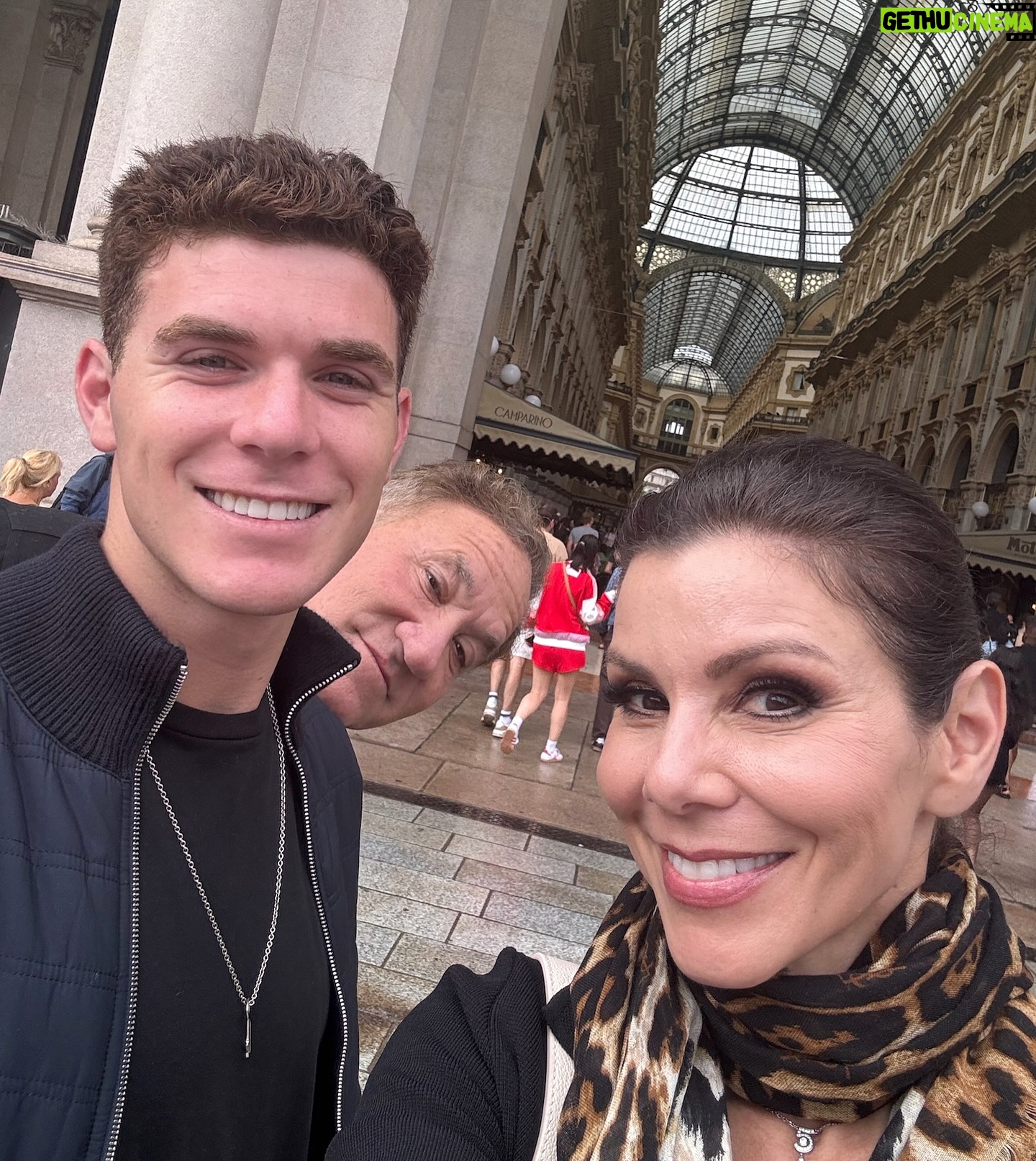 Heather Dubrow - 49.4K Likes - Postcards from Europe !!! We were lucky enough to spend some amazing time with Nicky before we dropped him off for his semester abroad in Italy! ( then snuck off alone for a few days but more on that later …. ) We had a BALL and then, yes, I BAWLED my eyes out after saying goodbye. I love you Nicky ! Have fun, be safe, make good decisions!!! Swipe through to soak it all up with me ! ❤️