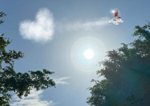 Heaven Hai Instagram - 我猜⋯
外星人應該會用雲畫出了想念♥️☁️👽🛸