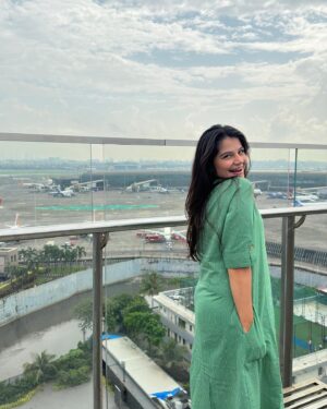 Hetal Gada Instagram - Amazing Food   Amazing View = Dil khush! 🤍

Thankyou @fairfieldbymarriottmumbai for having us on Onam brunch! 
Loved it there 🤍 

#HetalGada #Onam
