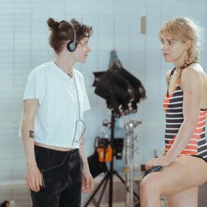 Imogen Poots Instagram - Kristen and me.

Us.

On the set of her directorial debut THE CHRONOLOGY OF WATER.

I’m too proud my heart is spludged.

#NEVERMINDPIX @scottfreeprod