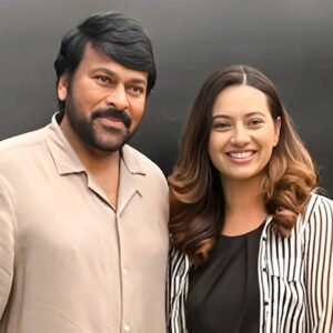 Isha Chawla Instagram - Happy Birthday, @chiranjeevikonidela Sir ! Your incredible talent and charisma has  won the hearts of millions and inspires many more . May you continue to shine brightly in everything you do! Love ♾️ 
.
.
.
#megastar #megastarchiranjeevi #gratitude #love #eshachawla #starstruck