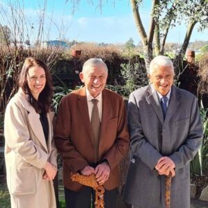 Jacinda Ardern Instagram - Kua hinga te tōtara o Te Waonui a Tāne.

Tūheitia Pōtatau Te Wherowhero VII, Kingi. You have been an advocate for Maori, for fairness, justice and prosperity. You wanted children, young people, and those who have been left behind to have opportunities and hope. You worked tirelessly on building understanding and knowledge of our shared history and in doing so, strengthening Aotearoa. And amongst all of that, you made everyone feel welcome - including me. Nga mihi nui, Kingi. Rest easy now.