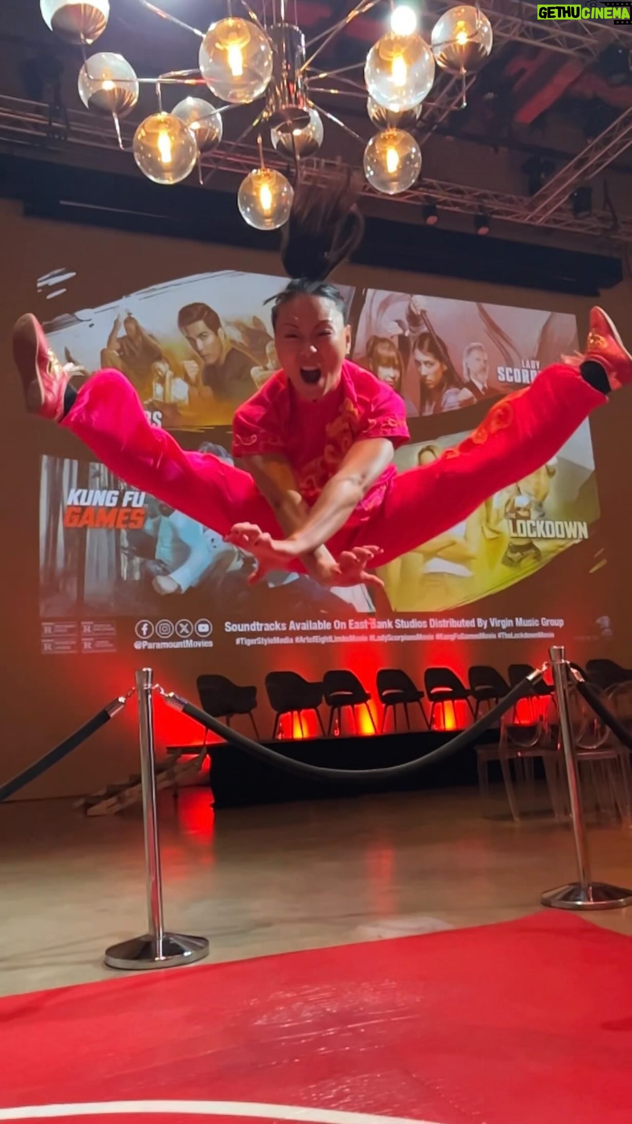 Jade Xu - 1.2K Likes - Flying High 🔥🔥🔥
@tiger.style.media Launch Event 🎉🎊
#KungFuGamesMovie hitting selected theaters on August 23 and digital platforms on September 10!
@jadexuofficial #jadexu @paramountmovies #kungfu #martialarts #action #thriller #movie #film