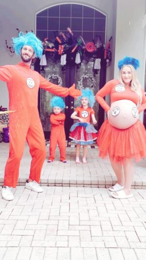Jamie Otis Instagram - We’ll have 2 more things👶👶 joining us JUST IN TIME TO CELEBRATE THE HOLIDAYS - my FAV time of the year🎃🦃🎅✨

DREAMS DO COME TRUE!🙏😭

Even though we had two beautiful, AMAZING children, I never believed our family was complete. It was just a gut feeling I had🤷🏼‍♀️

We were trying to get pregnant, but it wasn’t happening. I Saw a fertility doc—they said I had a blocked tube among many other things. I was diagnosed w secondary infertility.

My heart ACHED💔

Even though we were told we couldn’t get pregnant & we kept getting negatives on the pregnancy tests, I wouldn’t give up.

I had this strange feeling that we were meant to have more children. And I felt like I couldn’t give up on them.

Our family just didn’t feel complete.

I’d pray to God & ask for His will to be done & let me know if I am only meant to have 2?! I mean, we lost several pregnancies & we feel BEYOND BLESSED we got our sweet Gracie and Rexy! They fill our house with so much love & joy!💯🙏

I had a good friend come over the month before I got pregnant and she told me God had a word for me regarding pregnancy: “give God all the glory” ..what the heck did that even mean?!🤷🏼‍♀️

No joke, the very next month I got pregnant.🤰 and before I even knew I was pregnant I asked God to split the egg bc I’ve *always* wanted identical twins🥰

WHAT ARE THE CHANCES?!🤯

I barely believed it’d actually happen! I mean, it’d been over 3 years of trying to conceive with NOTHING. The fertility doc said I’d need IVF. Like, HOW?! 

I’ve stressed over losing one or both babies this whole pregnancy..

But here we are now! Nearly 9 mo later, a smooth pregnancy, and these identical twin boys can come ANY DAY🙏❤️👏

I share this (& will keep sharing) bc when I just wanted to give up it was reading stories like this that gave me HOPE❤️

I hope by me sharing my truth it gives someone out there HOPE🙏 I’m not overly religious, but I’ll tell ya what, I’m trusting in God a lot more these days💯🤣

They say you only need faith the size of a mustard seed and that’s about all I had🤪 But look where we are now!🙏❤️

THIS IS GOING TO BE THE BEST HOLIDAY SEASON with all FOUR of my things!🤰👶👶👧👦 #glorytoGod