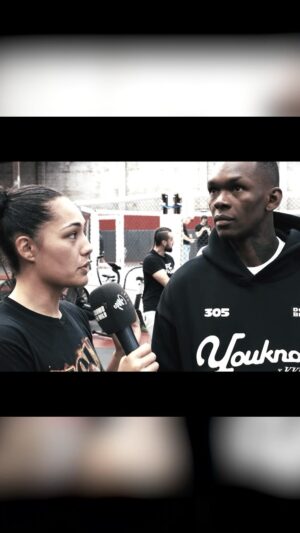 Janay Harding Instagram - Our new mate from @citykickboxing @janayharding grilled the boys ahead of #UFC305