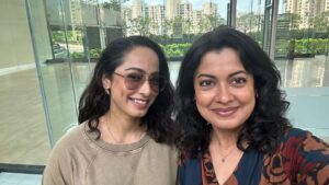 Janvi Chheda Instagram - When two Martian women meet 🔥