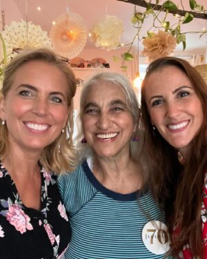 Jasmine Harman Instagram - Happy 70th birthday Mama! Love you! So happy to spend today with you. 🎂 

Plus, happy World Peace Day 🕊️ & Autumn Equinox 🍂 

#happybirthday #motherdaughter #worldpeaceday #autumnequinox 

@m.a.l.h.83 @cardiffmassageman @vasoullasavvidou