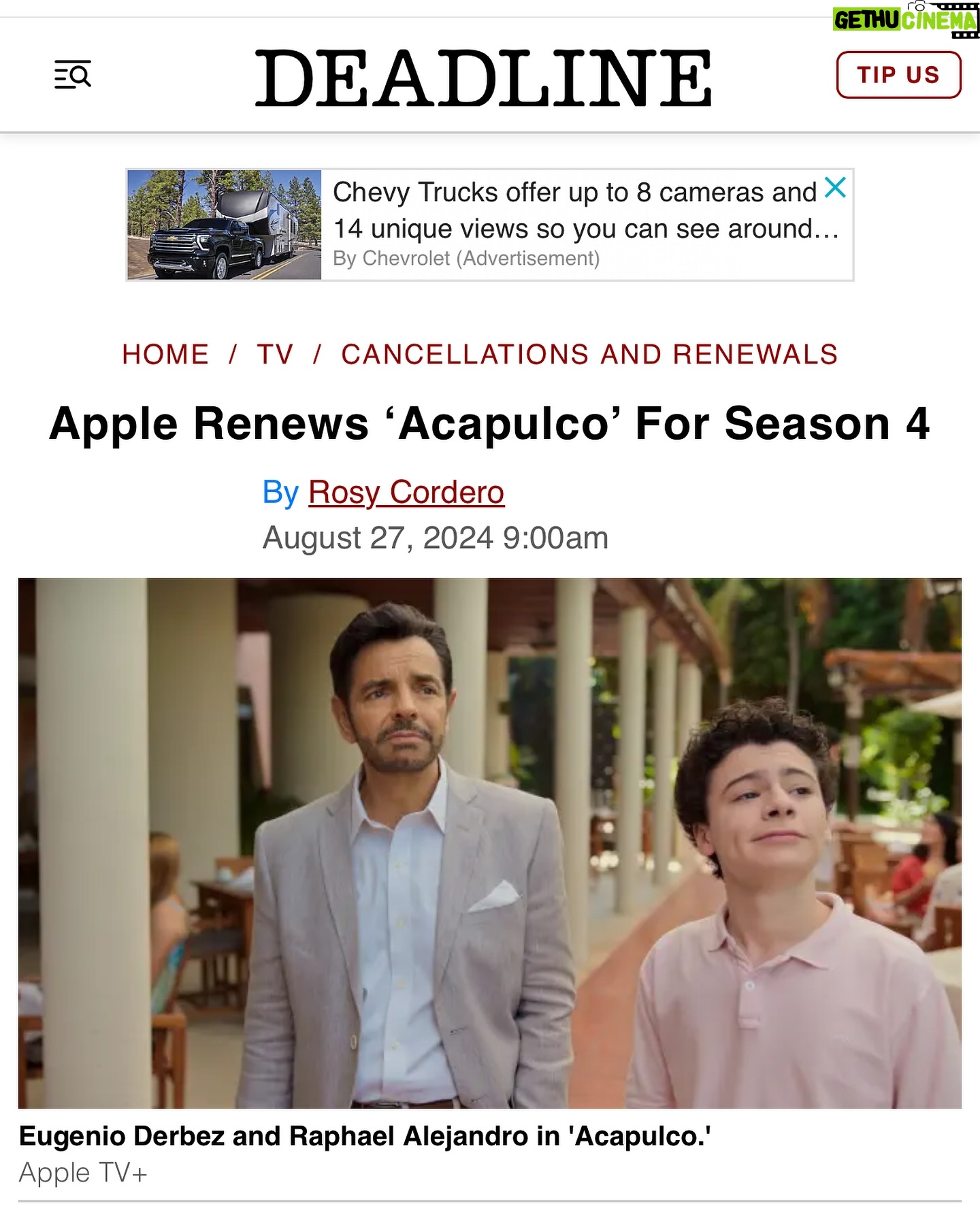 Jessica Collins - 1.4K Likes - SEASON 4 IS HAPPENING!!! And it’s all because of YOU!!! Thank you to THE GREATEST FANS EVER and thank you @appletv and @lionsgatetv for letting us bring more Acapulco into the world! Beyond excited to reunite soon with all these gorgeous humans! ❤️🇲🇽🏩
#AcapulcoTV