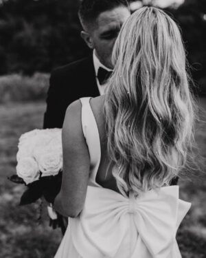 Jessica Tyler Instagram - Still on cloud nine 🖤 We loved everything about this day!!! 🥹🥂 Thank you @michellelinaphoto for the beautiful photos 😚