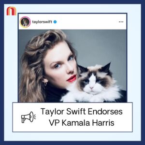 Jessica Yellin Instagram - TAYLOR SWIFT ENDORSES VP KAMALA HARRIS
@taylorswift today broke her silence on the presidential election, endorsing VP Kamala Harris. Here’s what Swift said in her endorsement:

Like many of you, I watched the debate tonight. If you haven’t already, now is a great time to do your research on the issues at hand and the stances these candidates take on the topics that matter to you the most. As a voter, I make sure to watch and read everything I can about their proposed policies and plans for this country.

Recently I was made aware that AI of ‘me’ falsely endorsing Donald Trump’s presidential run was posted to his site. It really conjured up my fears around AI, and the dangers of spreading misinformation. It brought me to the conclusion that I need to be very transparent about my actual plans for this election as a voter. The simplest way to combat misinformation is with the truth.

I will be casting my vote for Kamala Harris and Tim Walz in the 2024 Presidential Election. I’m voting for @kamalaharris because she fights for the rights and causes I believe need a warrior to champion them. I think she is a steady-handed, gifted leader and I believe we can accomplish so much more in this country if we are led by calm and not chaos. I was so heartened and impressed by her selection of running mate @timwalz, who has been standing up for LGBTQ  rights, IVF, and a woman’s right to her own body for decades.

I’ve done my research, and I’ve made my choice. Your research is all yours to do, and the choice is yours to make. I also want to say, especially to first time voters: Remember that in order to vote, you have to be registered! I also find it’s much easier to vote early. I’ll link where to register and find early voting dates and info in my story.

With love and hope,

Taylor Swift
Childless Cat Lady