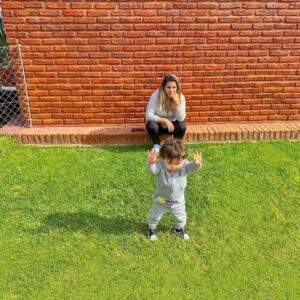 Jimena Píccolo Instagram - Feliz día de niño mi amor !! 
Amo verte crecer 🩵🩵
