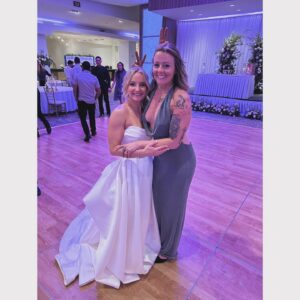 Joanne Wood Instagram - What a Saturday, still buzzing! Our beautiful one of a kind @kellyziemba and also one of a kind (who has killer moves on the dance floor BTW!!) @the_angry_dietitian tied the knot with the most beautiful Wedding. They truly are a match made in heaven and both inspiring great people. I didn’t have a date and usually don’t but @bigwoodmma702 always makes up for it! 😂❤️ Congratulations @merab.dvalishvili we are so proud and was never in any doubt, you are a true inspiration on what a champion is! You earned this, you deserve this, don’t ever change…well maybe just change your time management 😉😂❤️🇬🇪🦾 #nevergiveup