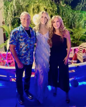 Jodi Benson Instagram - When Delaney was 4 yrs old, I brought her up on stage with me during my concert. I did a little interview with her before I started to sing my song “Part of Your World”. I asked her what she wanted to be when she grew up. She very quickly and confidently took the mic out of my hand and said , “I want to be Ariel when my Mommy dies!” Of course the audience broke out in laughter and so did I. She then started singing my song and didn’t really want to give the mic back to me. 
I knew in that moment that Delaney would one day become Ariel. 
My sweet girl, you truly were born to play Ariel. You made her your very own. You were so brilliant. You infused your joy, your humor, your passion and your love into every moment of her story.
It’s hard for me to find the words to express how I felt as I watched you on stage. I was and am so incredibly proud of you. Your vulnerability, strength, grace, courage, authenticity & confidence brought me to tears. Your voice was stirring & stunning and your version of “Part of Your World” was filled with such passion & determination. 
I love you, Delaney🩵
I’m honored to pass my treasured dinglehopper to you. 
You are, and always will be, my Ariel🧜‍♀️

…oh, and I’m so thankful I was still alive to see you become Ariel!😂